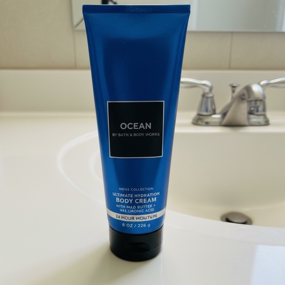 Bath & Body Works‎  OCEAN Body Cream Lotion Moisturizer Men's 8 oz New